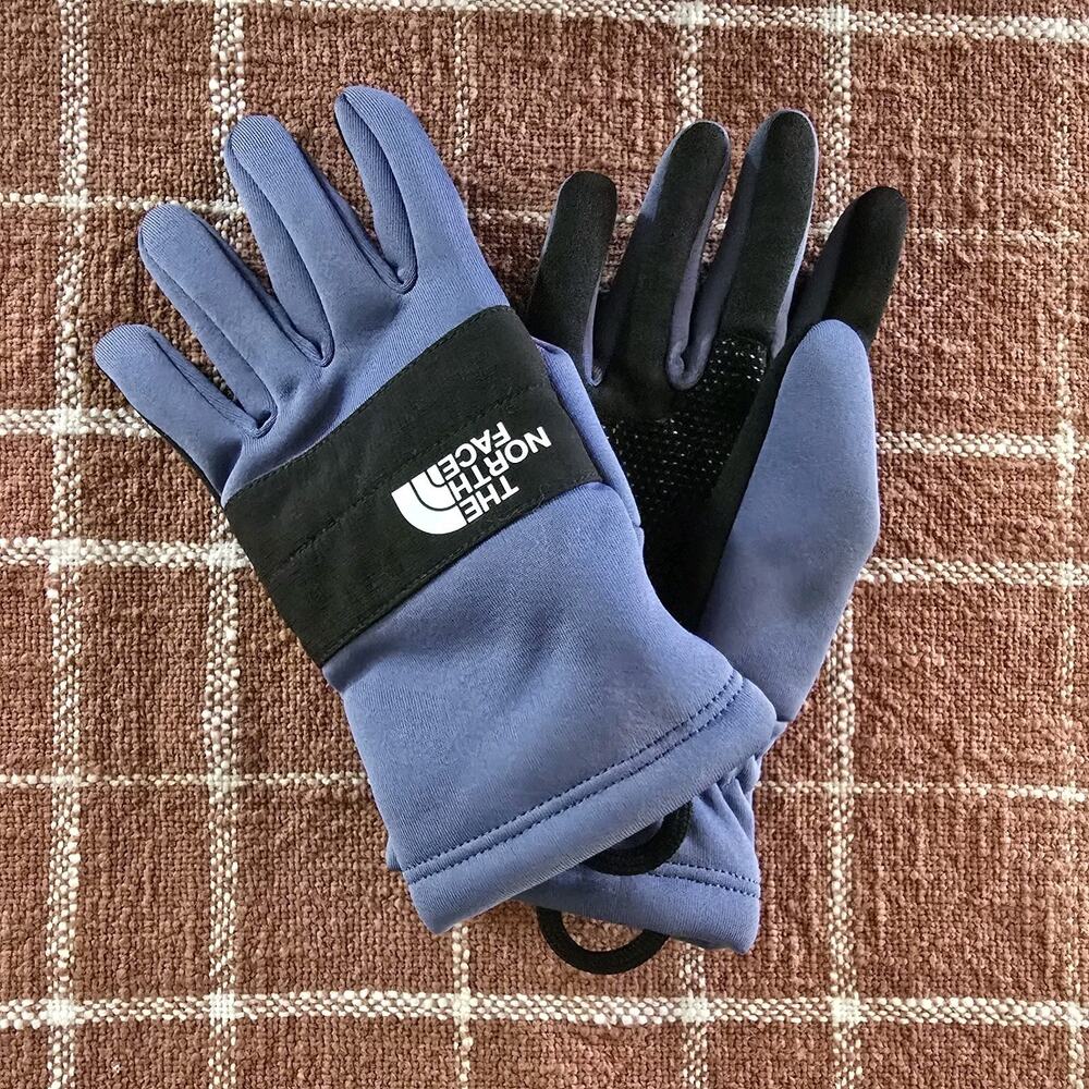 The North Face Etip Youth XL Fleece Winter Gloves Purple